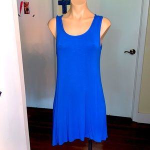 Emerald blue tank sundress Medium. Soft & airy